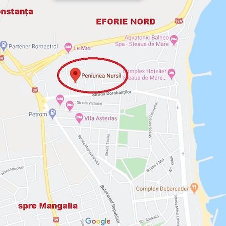 Hotel Casa Nursil Eforie Nord Exteriér fotografie